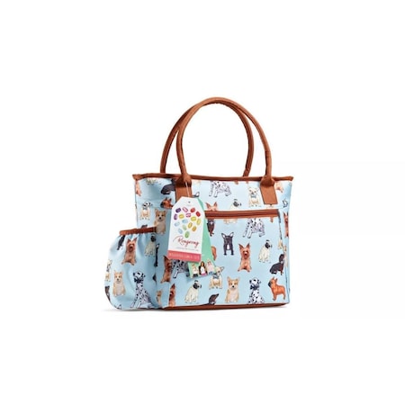 Medport 7224RNG2695 Fit & Fresh Atwater Lunch Tote - Pups Sky